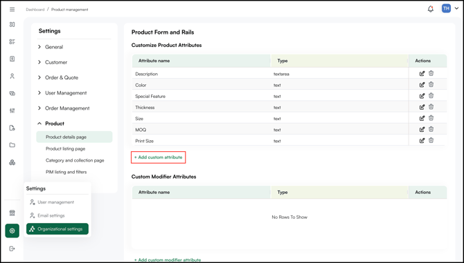 add attributes