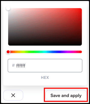 pick color