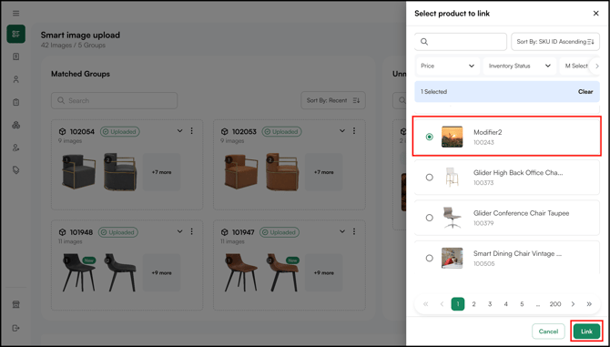 select product