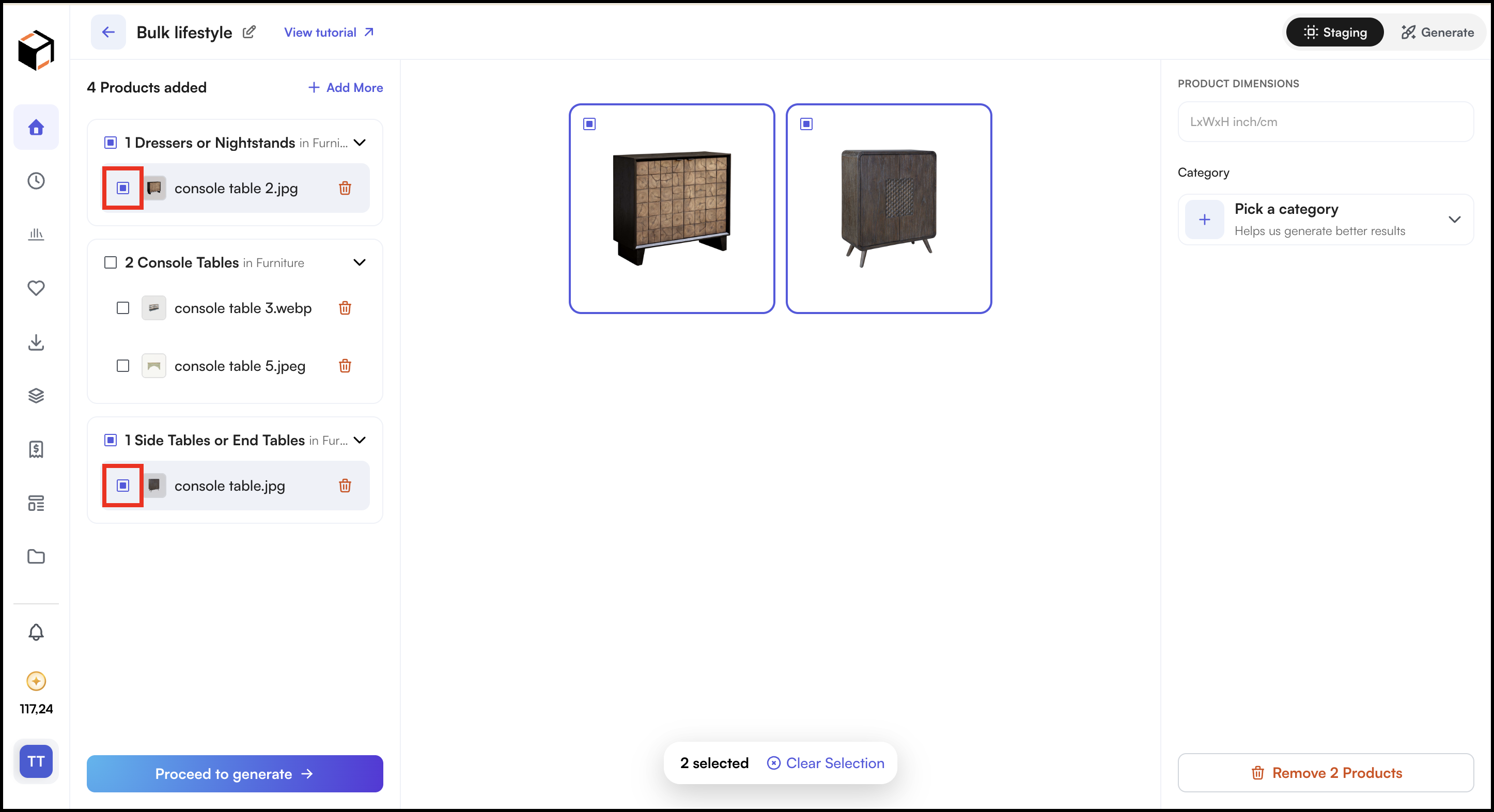 select products-1